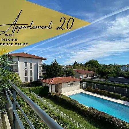 Le Cosy Lodge 2.0 *** Swimming Pool And Calm Cusset Exterior foto